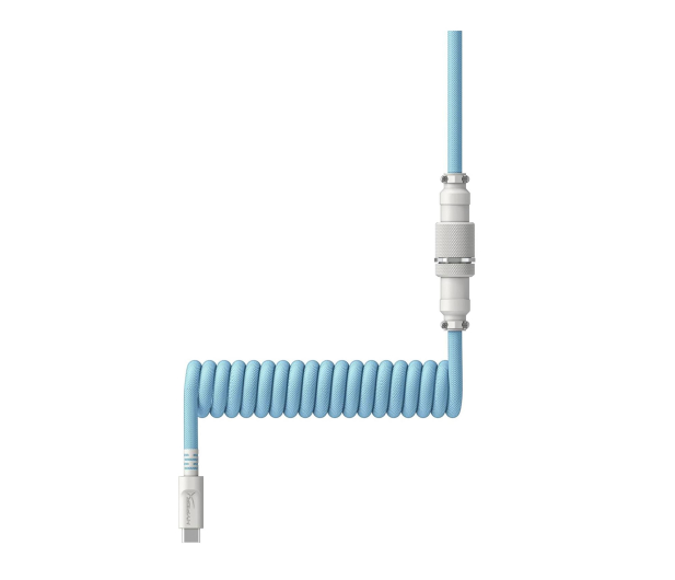 HyperX Coiled Cable Light Blue - 1346019 - zdjęcie 2